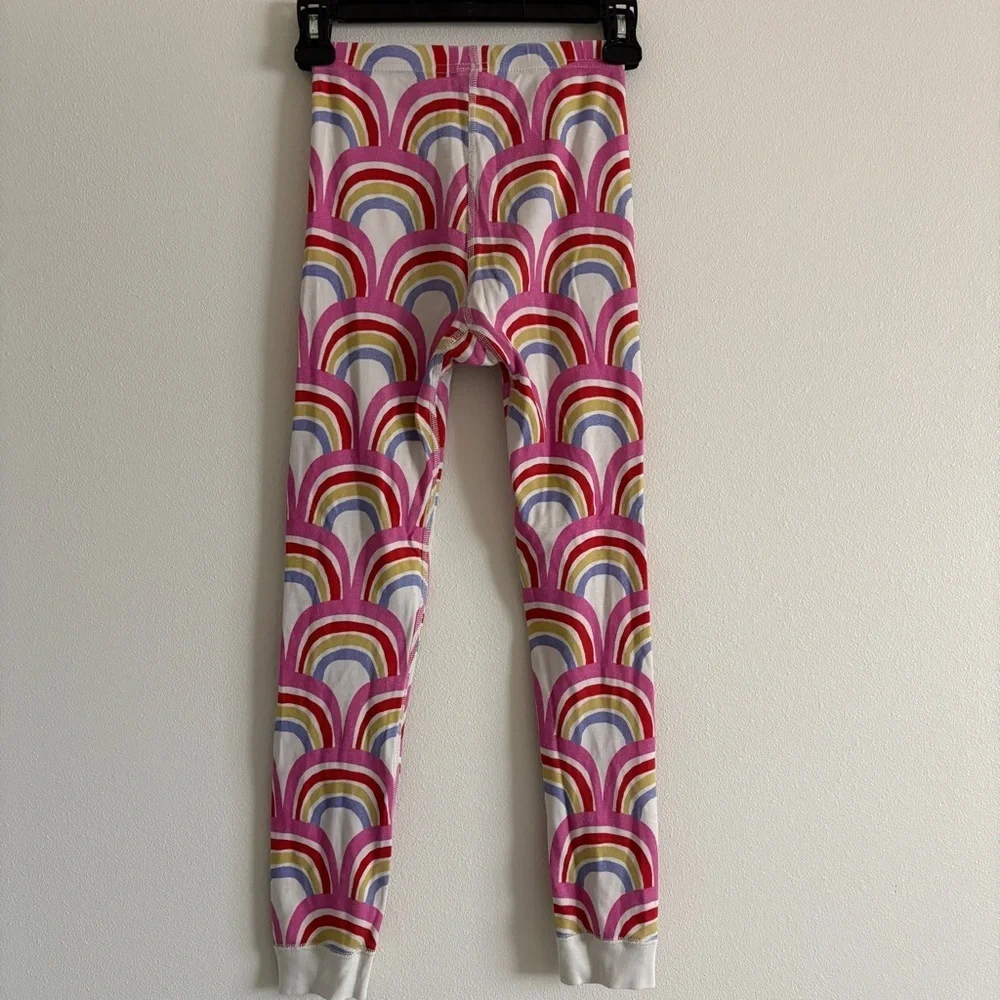 Hannah Anderson HA Long John Pajama Pant Size 10 Hello Rainbow
